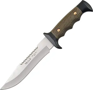 RUKO MUELA 5161 Nylon/Zamak Handle Survival Knife with ABS and Nylon Frog Sheath
