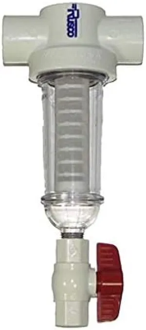Rusco 1-1/2" Spin Down Separator Sand/ Sediment Water Filter 50 Gpm - Pwfss15
