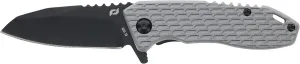 Schrade Delta Class Tenacity BLK Folder 6in with 2.5in AUS-10 Steel Blade and Aluminum Handle for EDC