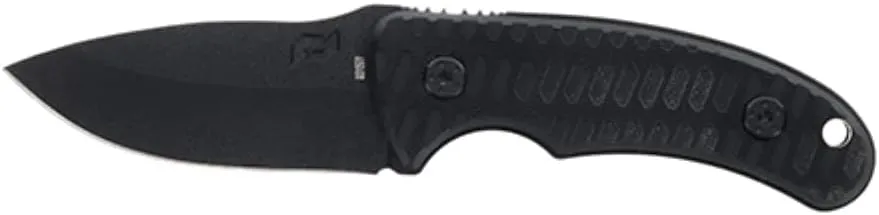 Schrade Delta Class Wolverine Mini Fixed Blade with 65MN High Carbon Stainless Steel for Outdoor Survival