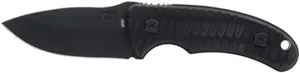 Schrade Delta Class Wolverine Mini Fixed Blade with 65MN High Carbon Stainless Steel for Outdoor Survival