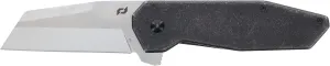 Schrade Slyte Made in USA with Wharncliffe D2 Blade, Ultra Glide Technology, Stainless Steel Handle for Everday Carry, EDC