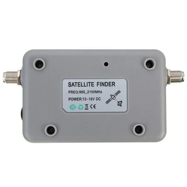 SF-95DR Digital Satellite Signal Meter Finder Dish Network Directv FTA BUZZER with Compass - Gray