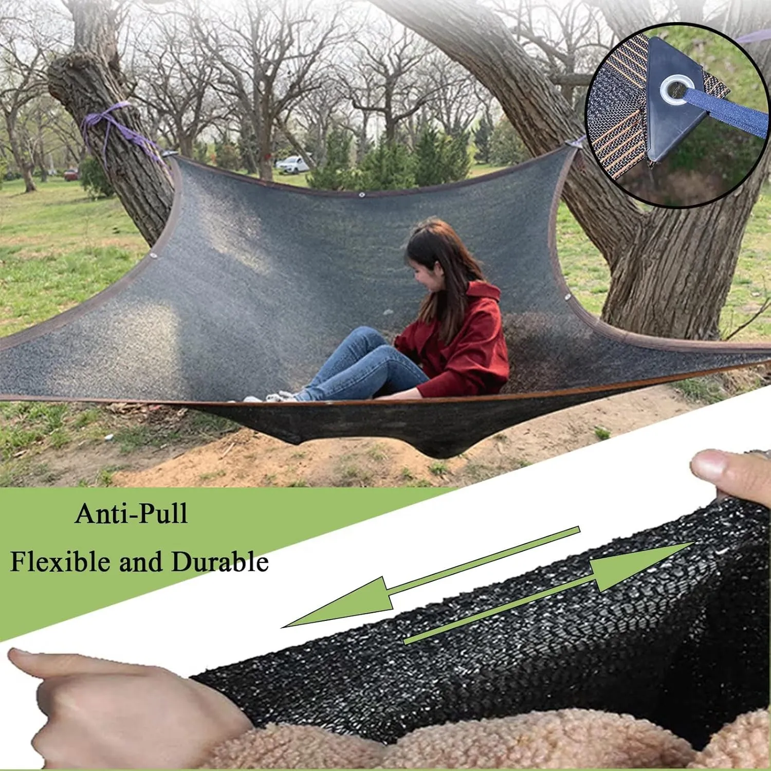 Shade Cloth for Garden Plant - 90% Sun Shade Netting 6X10FT Outdoor Mesh Tarp with Grommets for Greenhouse Chicken Coop Pergola Patio Black Shade Net Cover