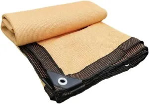 Shade Netting for Patio Shade Cloth Outdoor Pergola Sun Shade Sail HDPE 90% UV Block 10FT 20FT 30FT 40FT 50FT Custom Size Sunshade Canopy(Size:25'L x 40'W)