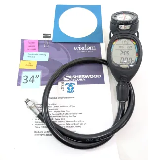 Sherwood WISDOM Air Integrated Scuba Dive Computer Air & Nitrox            #5337