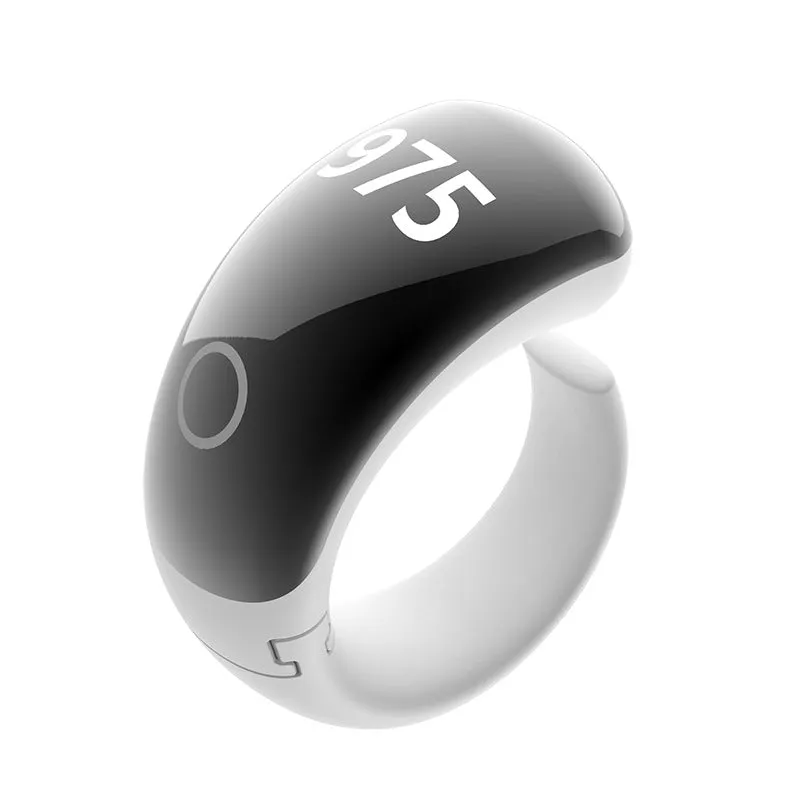 Smart Ring with Bluetooth Alarm – Digital Display & Compass for Men & Women