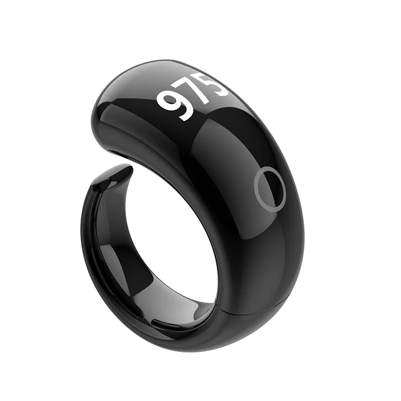 Smart Ring with Bluetooth Alarm – Digital Display & Compass for Men & Women