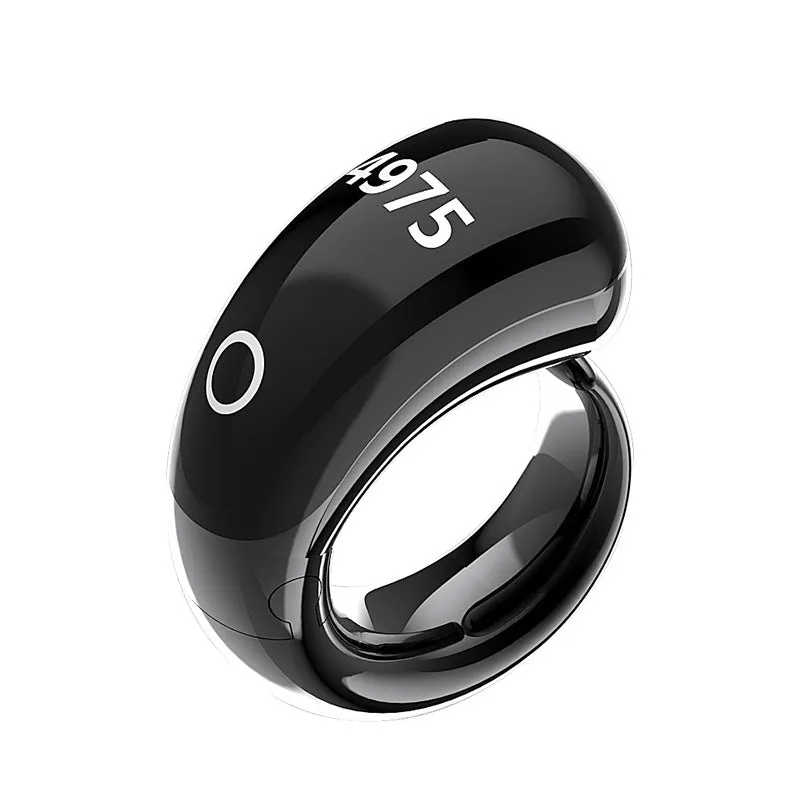 Smart Ring with Bluetooth Alarm – Digital Display & Compass for Men & Women