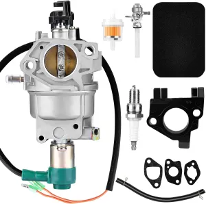 SOFO Auto Choke Carburetor for Predator 420cc for Champion 389cc 439cc Generac GP5500 GP6500 GP6500E GP7500E Powermate 6500 EB3500 EB5000X EB6500X EB6500SX Generator 6500-9550 Watts