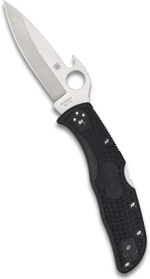 Spyderco Endela Lightweight Knife with 3.41" VG-10 Stainless Steel Blade and Emerson Opener - PlainEdge - C243PGYW