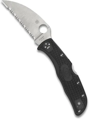 Spyderco Endela Wharncliffe Lightweight Knife with VG-10 Stainless Steel Blade and FRN Handle - SpyderEdge - C243FSWCBK