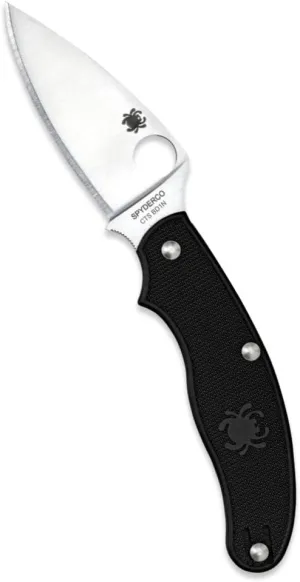 Spyderco Lightweight Drop-Point Plain Edge Knife