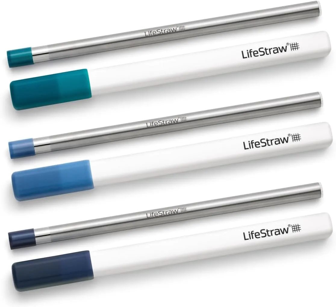 Stainless Steel LifeStraw - Pure Water Anywhere
