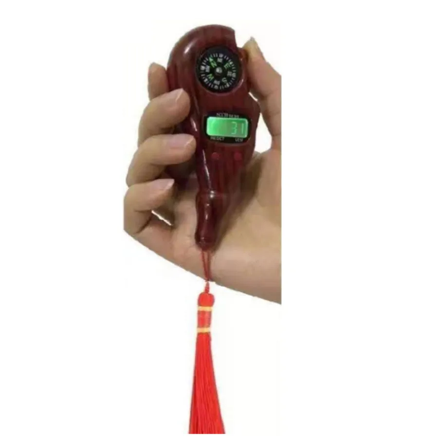 SXH5136 Electronics Tally Counter With LED Wooden Colors Digital Tasbih
