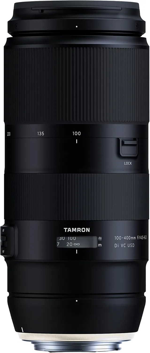 TAMRON 100-400 mm F/4.5-6.3 Di VC USD Lens for Canon - Black, A035E