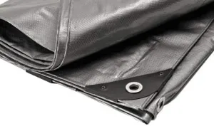 Tarp Extra Heavy Duty Tarp. Water Proof. UV Blocking. Reversible. All Purpose. - National Standard Products (White, 24 Ft x 36 Ft)