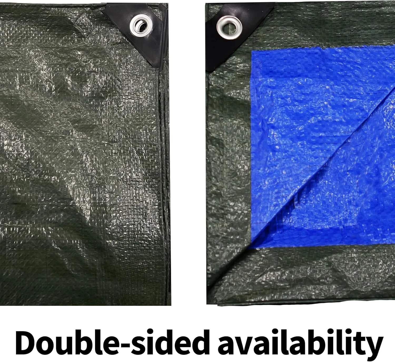TARPAL 20x30 Feet Green Tarp Waterproof Multipurpose Protective Cover All Purpose Outdoor Poly Tarps Cover for Swimming Pool, Roof Waterproofing,Boat, car, Camping, firewood,Outdoor Furniture,etc