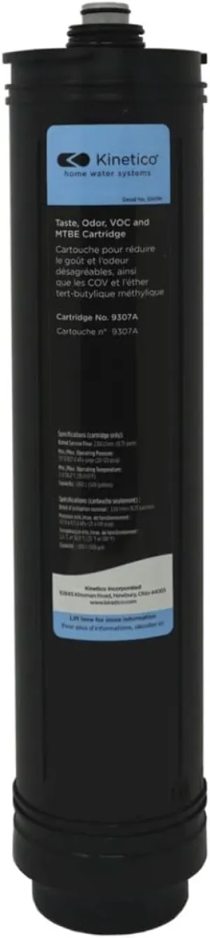 Taste, Odour, VOC & MTBE Filter Cartridge for Kinetico Systems. (Part No. 9307)
