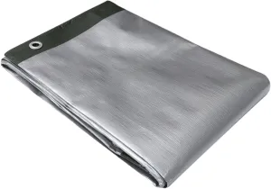 Thickened Plastic Film Canopy Waterproof Sunshade Outdoor Tarp Film Windshield for Garden Patio