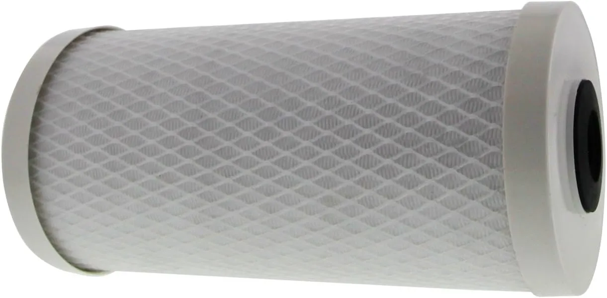 Tier1 0.5 Micron 10 Inch x 4.5 Inch | Whole House Carbon Block Water Filter Replacement Cartridge | Compatible with Pentek CBC-BB, FLOPLUS-10BB, CBC-10BB, 155170-43, Home Water Filter
