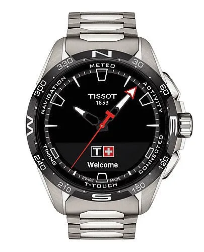 Tissot T-touch Connect Solar Analog-digital Black Dial Mens watch T121.420.44.051.00
