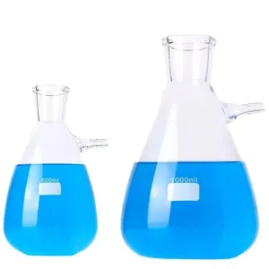 Top-Mouth Suction Filter Bottle Top-Mouth Filter Bottle Top-Mouth Triangular Flask 125/250/500/1000/2500ml(250ml Triangle)