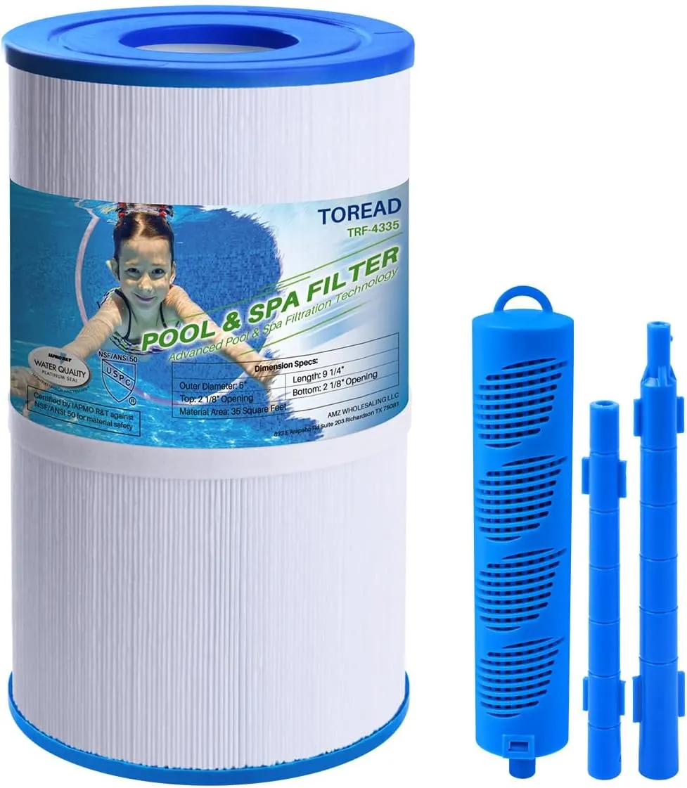 TOREAD PRB35-IN Spa Filter and Hot Tub Mineral Stick Bundle