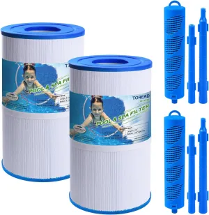 TOREAD PRB35-IN Spa Filter and Hot Tub Mineral Stick Bundle