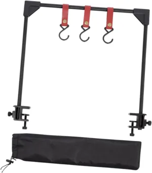 Toyvian Hanging Rack for Camping Outdoor Storage Desk Hanger Multifunctional Easy Assembly Carrying