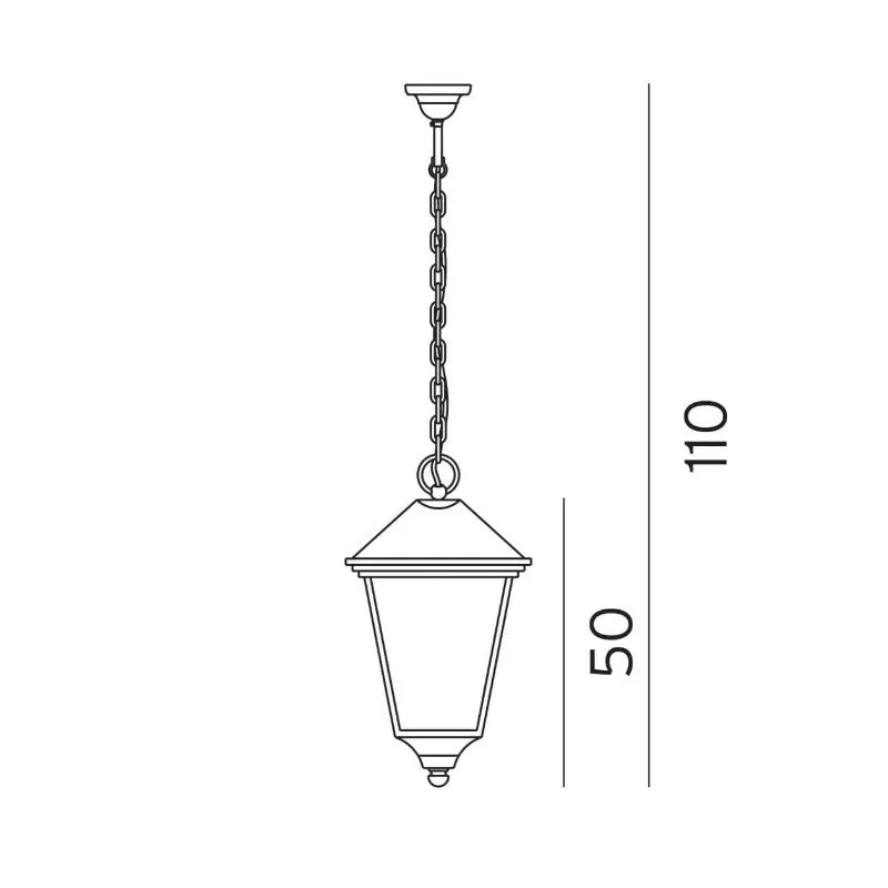 Traditional Exterior Hanging Lantern | Assorted Finishes