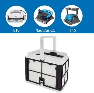 Ultra Fine Filtration Basket Compatible with Dolphin Robotic Pool Cleaners: S50, Active 15, Echo, Nautilus CC, Encore, E10, E20, Proteus DX3,Solo, Advantage.Maytronics Part Number: 9991460-R1