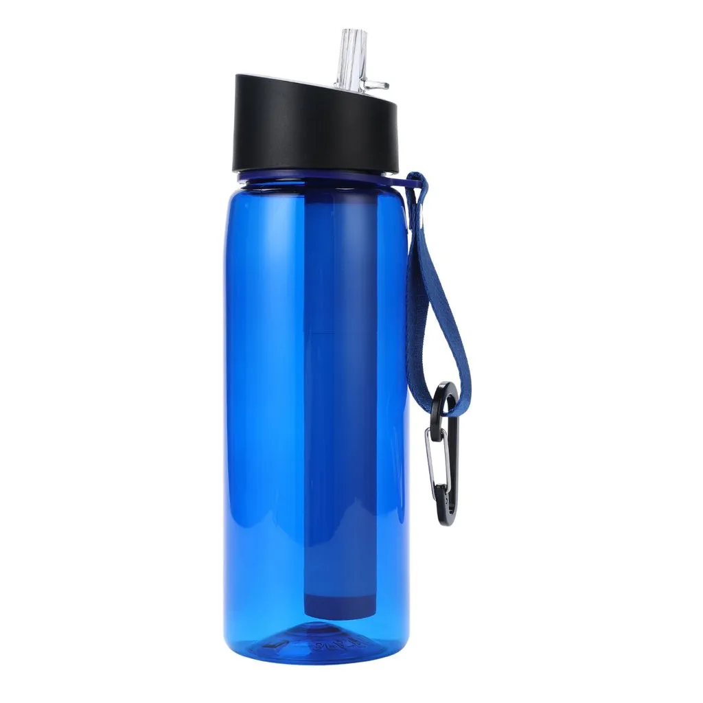 Ultralight and Durable Water Filter Straw with Bottle 550ML
