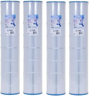 Unicel C-7482-4 Replacement Filter Cartridge Set for 145 Square Foot Jandy CL580 (4 PACK)