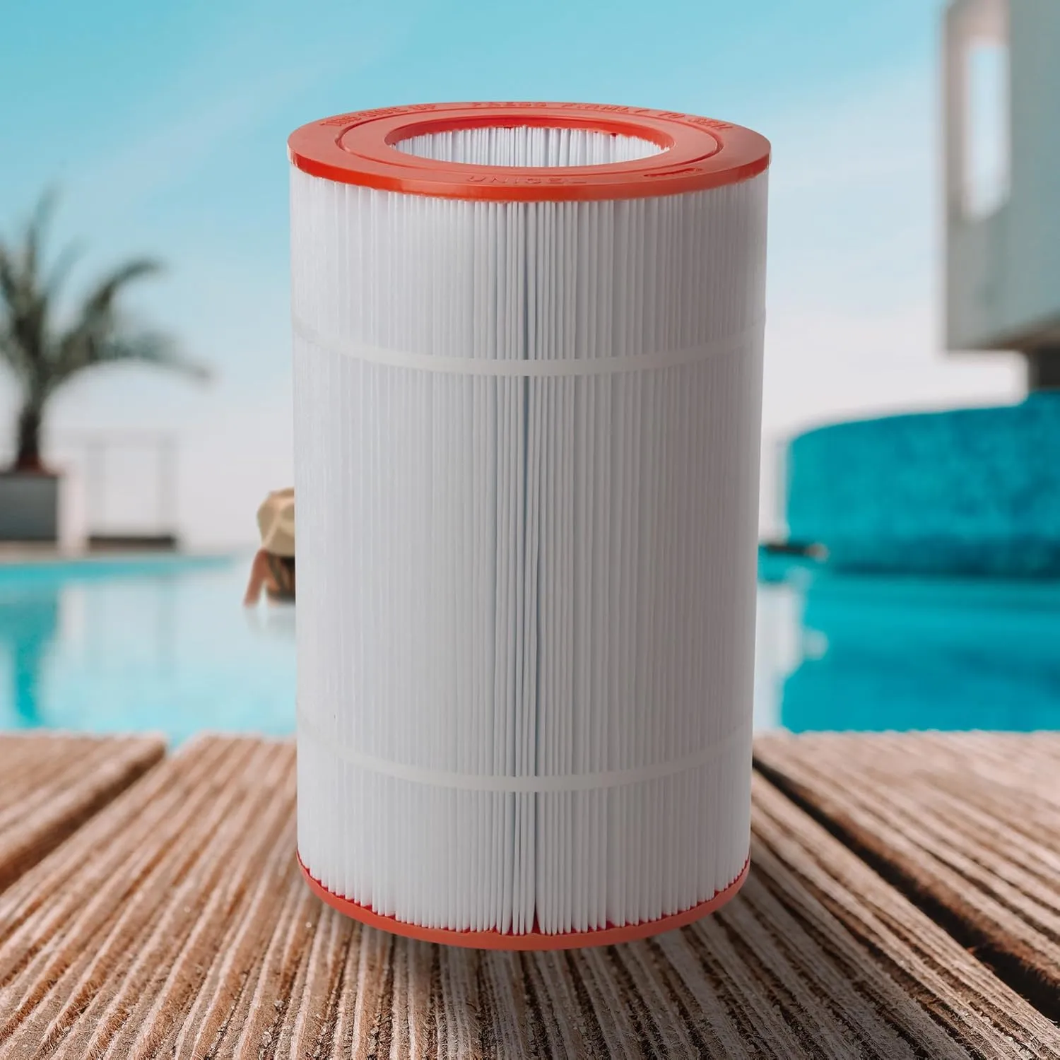 Unicel C-9407 75 Square Foot Media Replacement Pool Hot Tub Spa Filter Cartridge with 171 Pleats