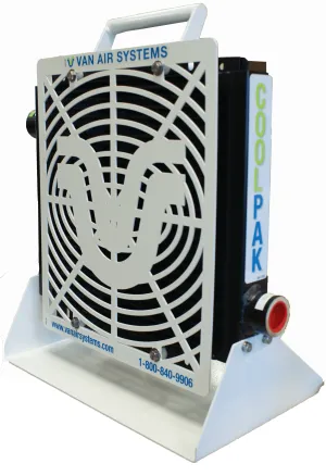 Van Air Systems Cool Pak  - 250 CFM Aftercooler/Filter Combo for Portable Air Compressors