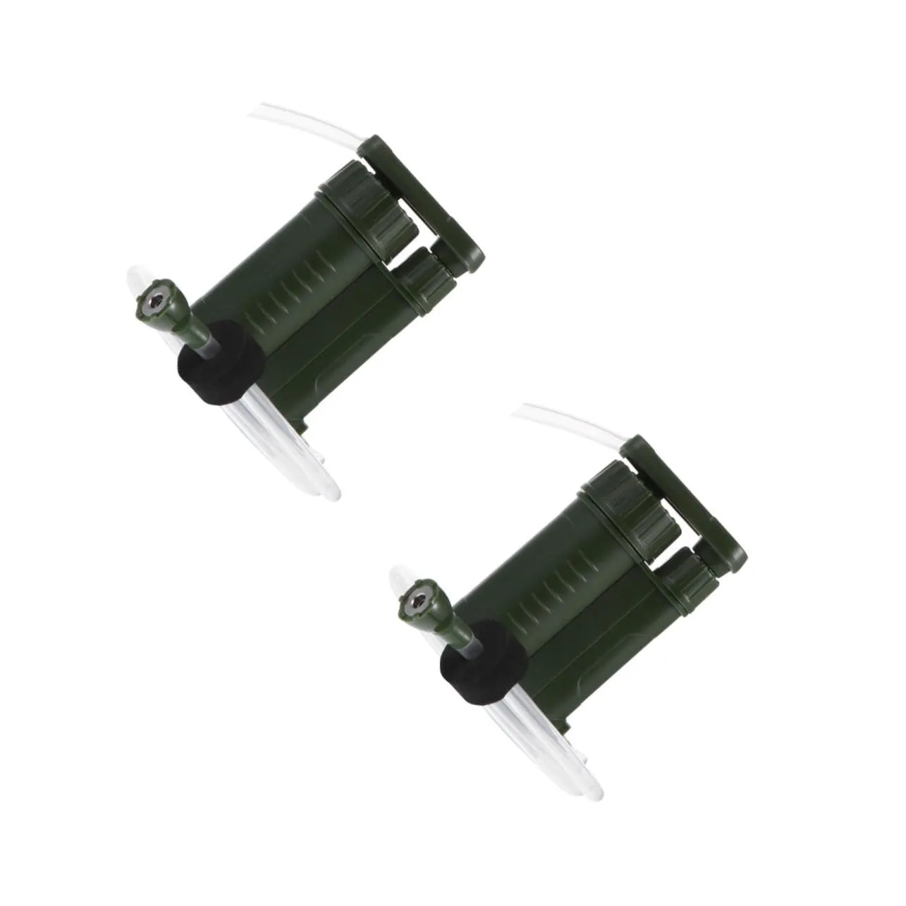 VICASKY 2 Pcs Emergency Water Filtration System Portable Hiking Backpack Camping Purifier