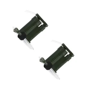 VICASKY 2 Pcs Emergency Water Filtration System Portable Hiking Backpack Camping Purifier