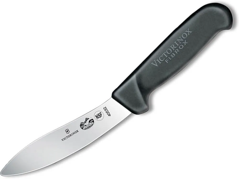 Victorinox 5" Lamb Skinning Knife, Black Fibrox Handle 5.7903.12