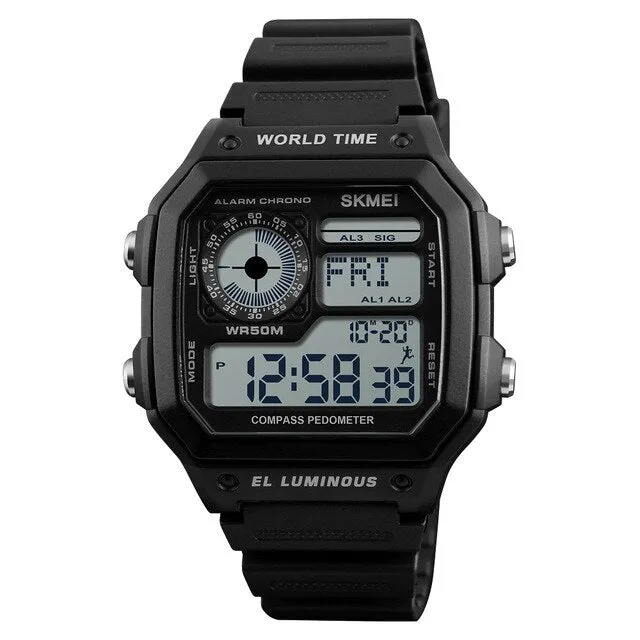 Virtual Men's Multifunctional Watch Sports Christmas clearance Outdoor Electronic