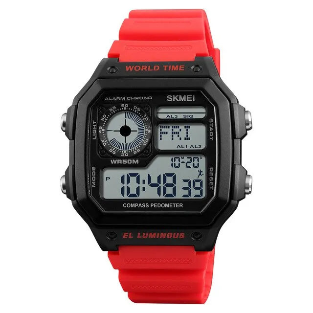 Virtual Men's Multifunctional Watch Sports Christmas clearance Outdoor Electronic