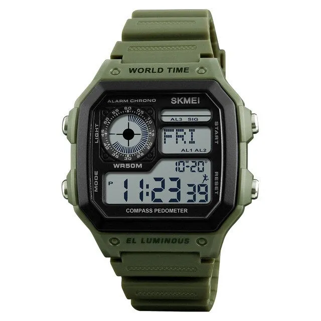 Virtual Men's Multifunctional Watch Sports Christmas clearance Outdoor Electronic