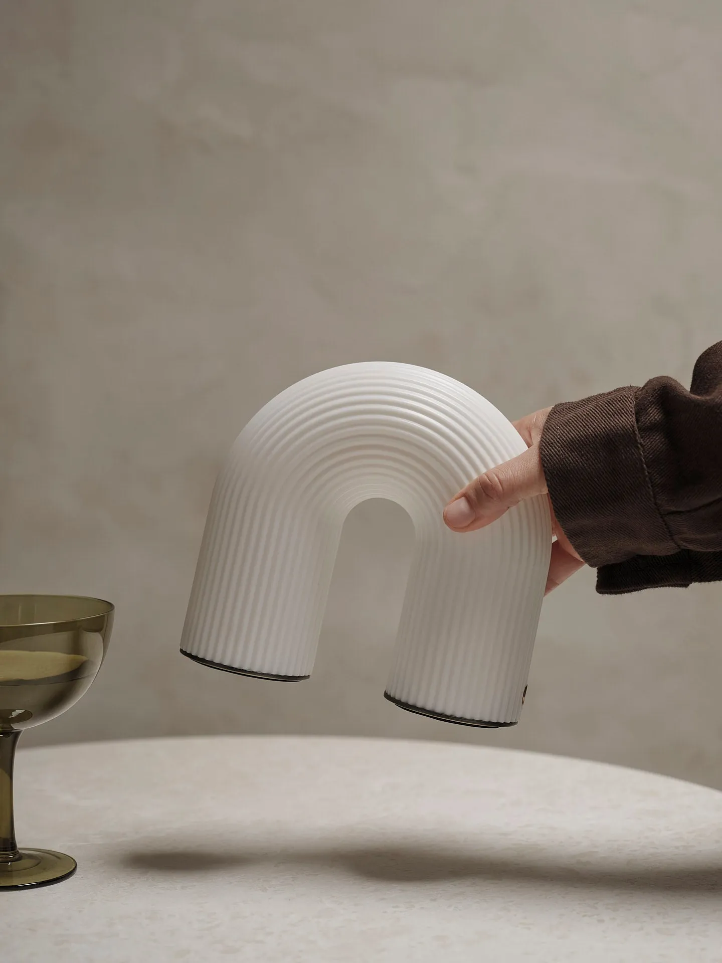Vuelta Portable Lamp - White