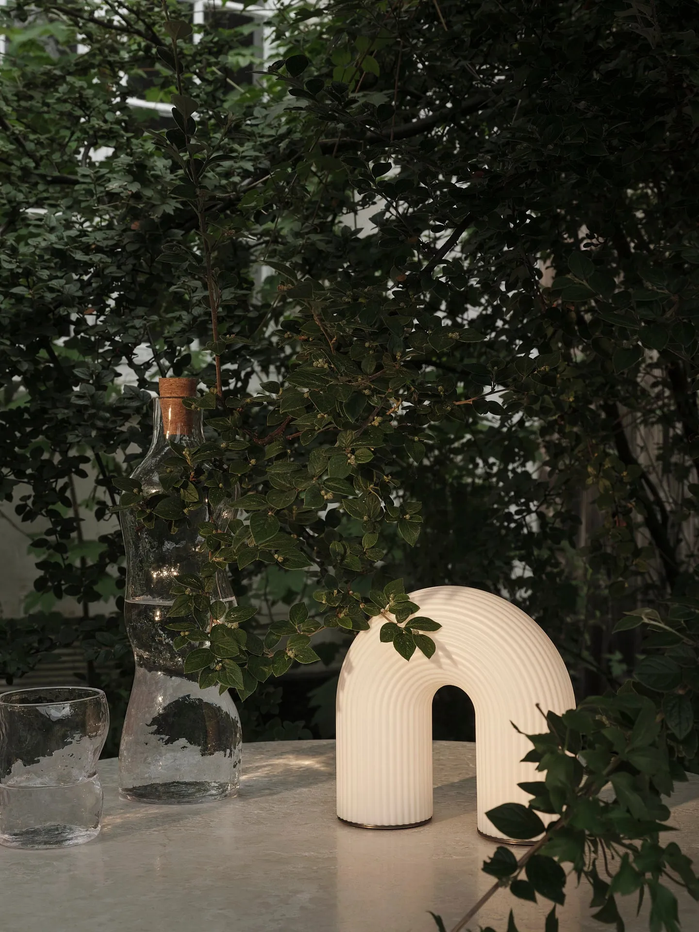 Vuelta Portable Lamp - White