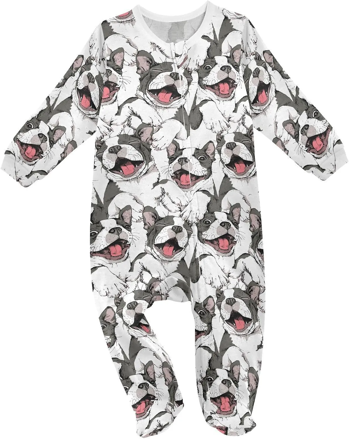 vvfelixl Halloween Pumpkins Orange Lantern Baby Sleepers For Girl Boys Newborn Baby Play One-Piece Footies For 0-24 Months