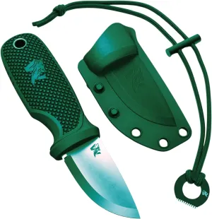 W-MINI 2 - EDC Neck Knife with Sheath and Necklace - Small EDC Fixed Blade Knife Necklace and Belt Clip - Pocket Fixed Blade Knives - Full Tang Neck Knife with Sheath Tactical   Fire Starter