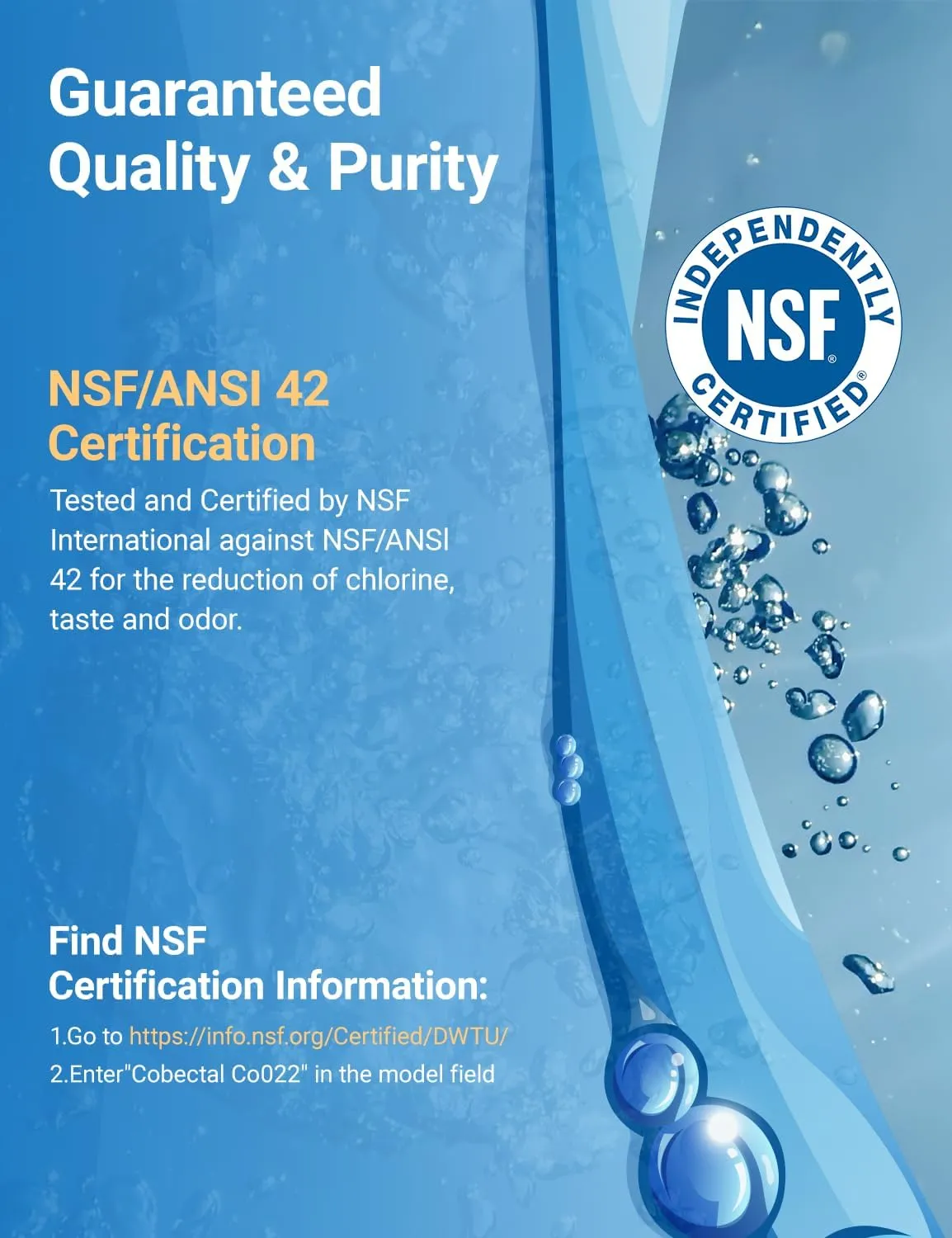 Water Filter Compatible with fri*gidaire water filter, Fit for EPTWFU01, EWF02, 012505454226, 4562222,Pure Source Ultra II,4pack,by Cobectal