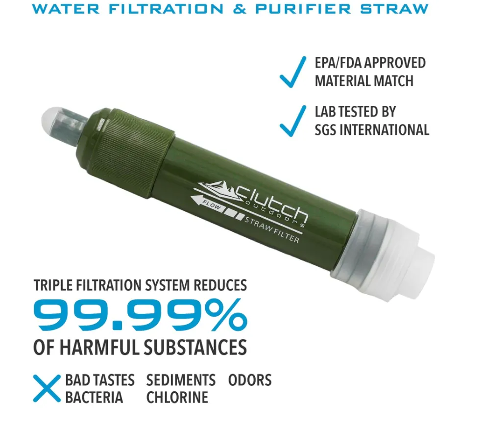 Water Filtration & Purifier Straw