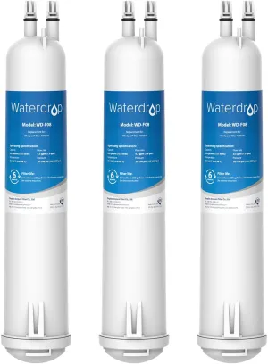 Waterdrop EDR3RXD1 Replacement for Everydrop® Filter 3, 4396841, 4396710, Kenmore® 46-9083, 46-9030, WD-F08 Refrigerator Water Filter, 3 Filters