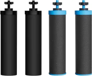 Waterdrop NSF/ANSI 42&372 Certified Water Filter, Replacement for Berkey® BB9-2 Black Filters & Alkaline Water Filter